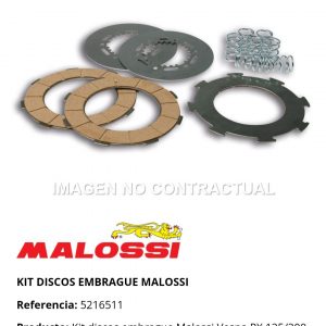 Kit discos de embrague Vespa PX 125/200