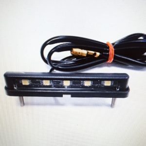 Luz de matricula led universal homologado
